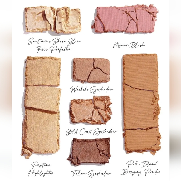 🔴 CIATE Brazilian Glow Eye & Face Palette - Light Medium - Picture 3 of 3